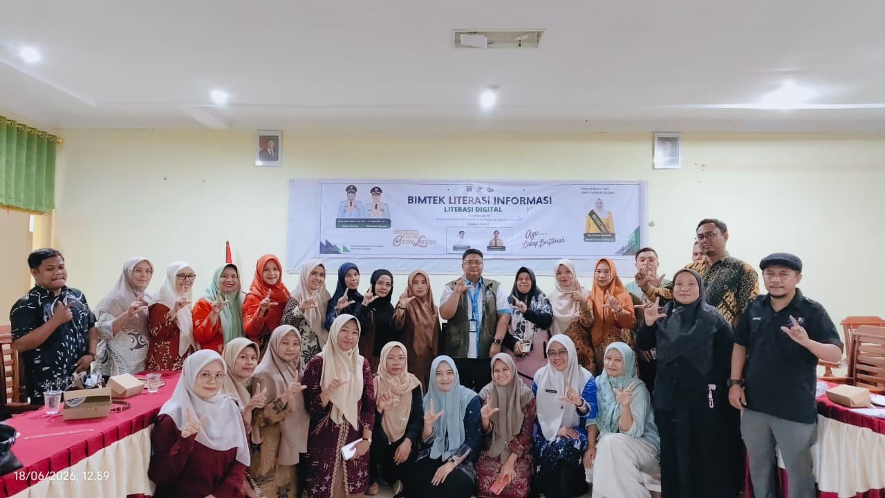 Siapkan Generasi Kritis : Relima Perpusnas RI Lokus Sijunjung Bekali Guru SMA/SMK Skill Literasi Digital