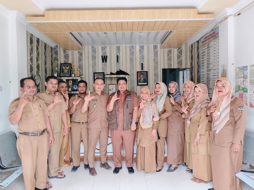 Relima Lokus Sijunjung Lakukan Kunjungan dan Monitoring ke Perpustakaan Nagari Manganti