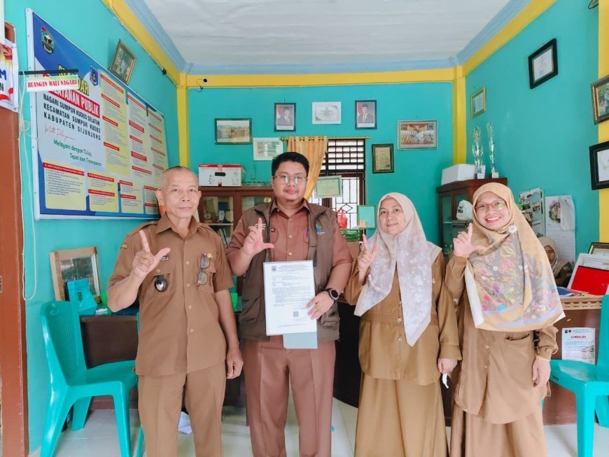 Monitoring Perpustakaan: RELIMA Lokus Sijunjung Bersinergi dengan Nagari Sumpur Kudus Selatan
