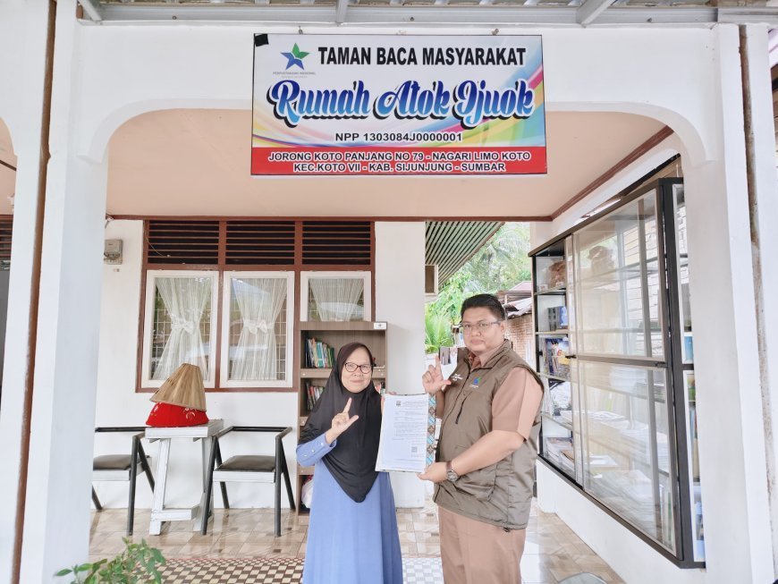Monitoring TBM Rumahatok Ijuok: RELIMA Pastikan 999 Judul Buku Bacaan Bermutu Siap Dimanfaatkan Masyarakat